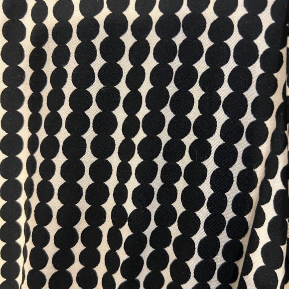 Marimekko black and beige polka dot pantsuit size Small - Picture 8 of 12